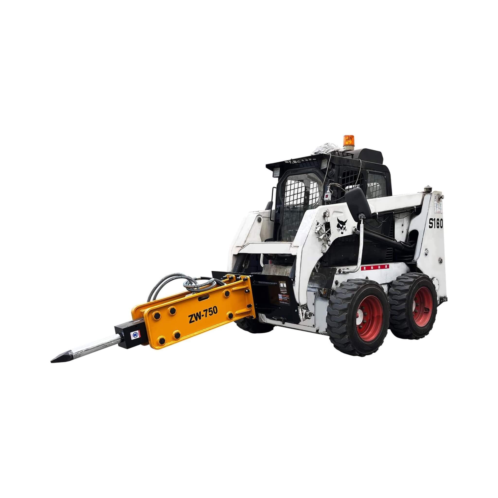 Heavy-Duty Hydraulic Hammer Skid Steer Attachment (SAK39715)