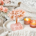 Home Sweet Home - Feng Shui Rose Quartz Tree - The misfit market