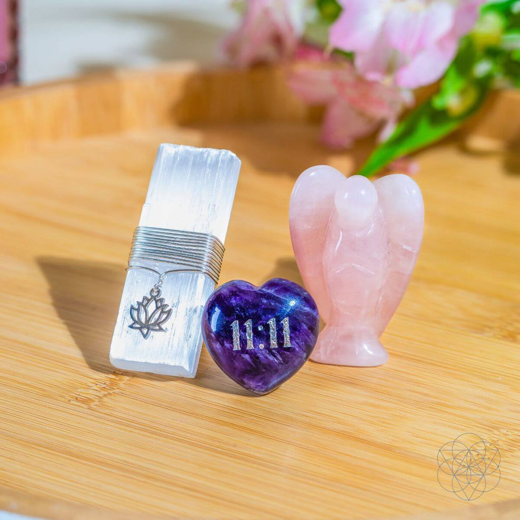 I Am Very Lucky - 11:11 Blessed Car Crystal Kit - The misfit market