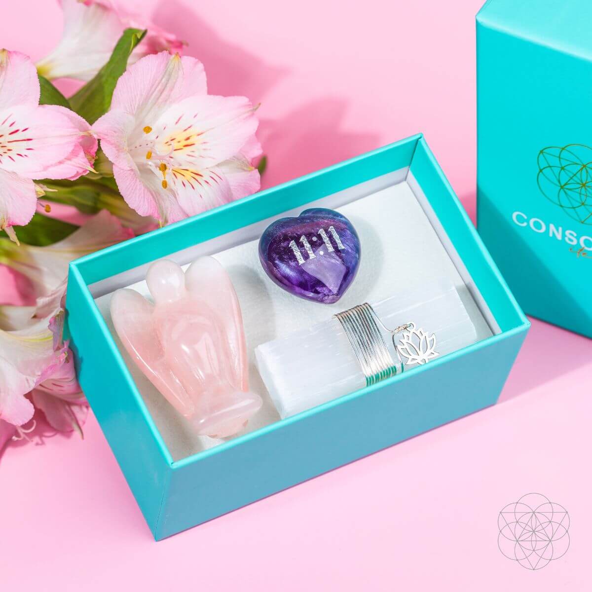 I Am Very Lucky - 11:11 Blessed Car Crystal Kit - The misfit market