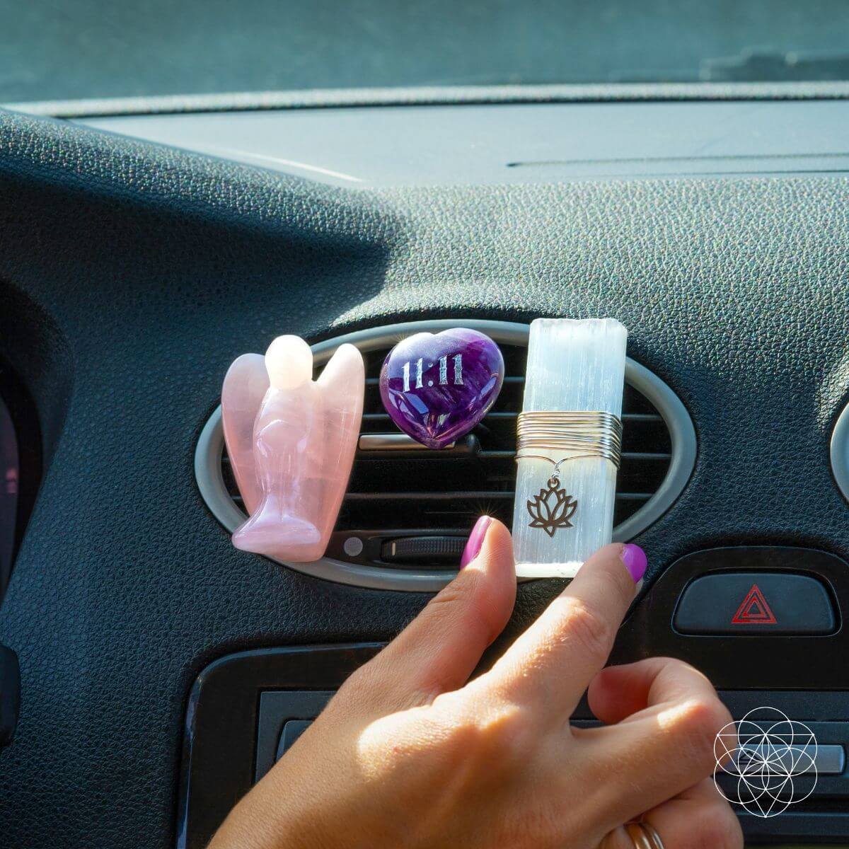 I Am Very Lucky - 11:11 Blessed Car Crystal Kit - The misfit market