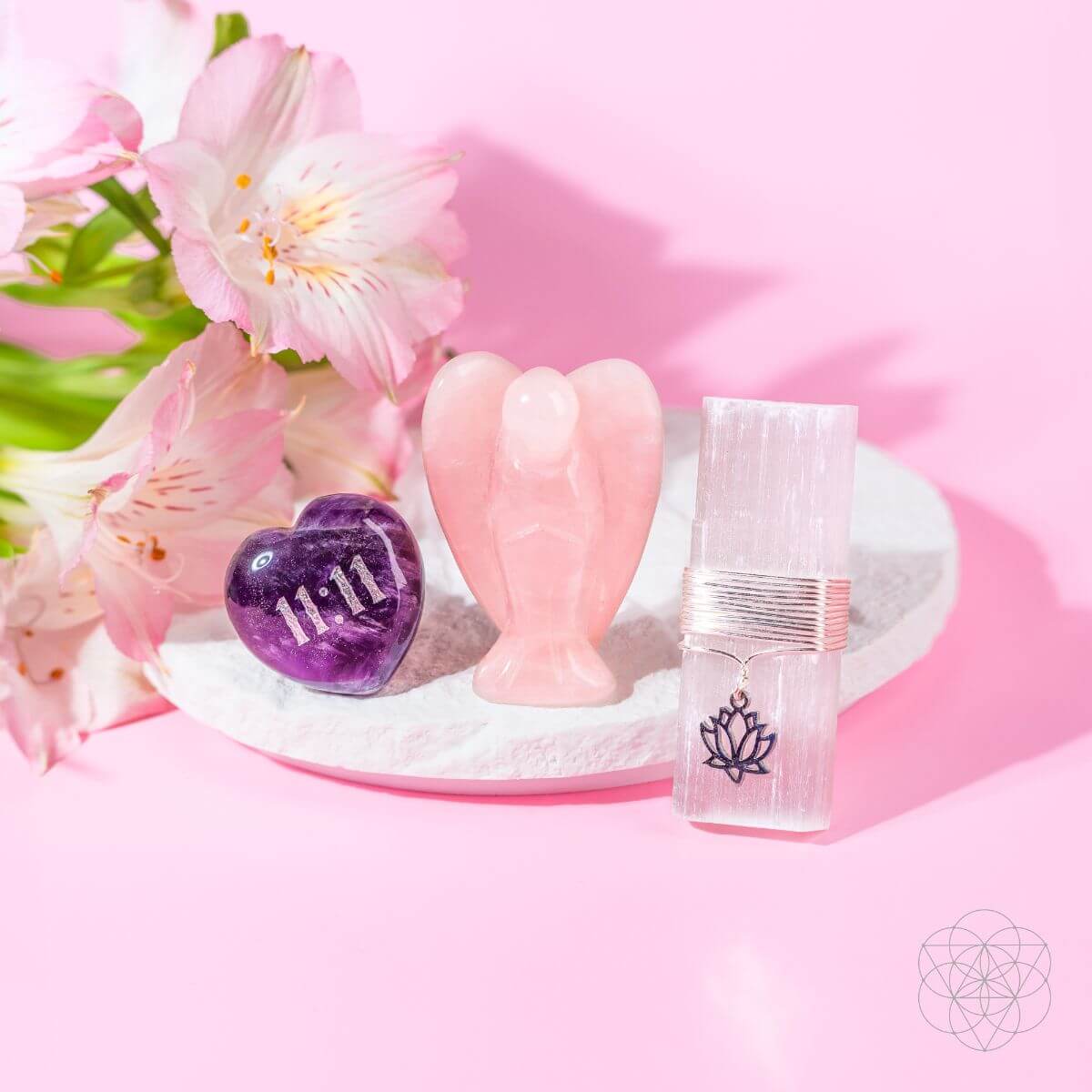 I Am Very Lucky - 11:11 Blessed Car Crystal Kit - The misfit market