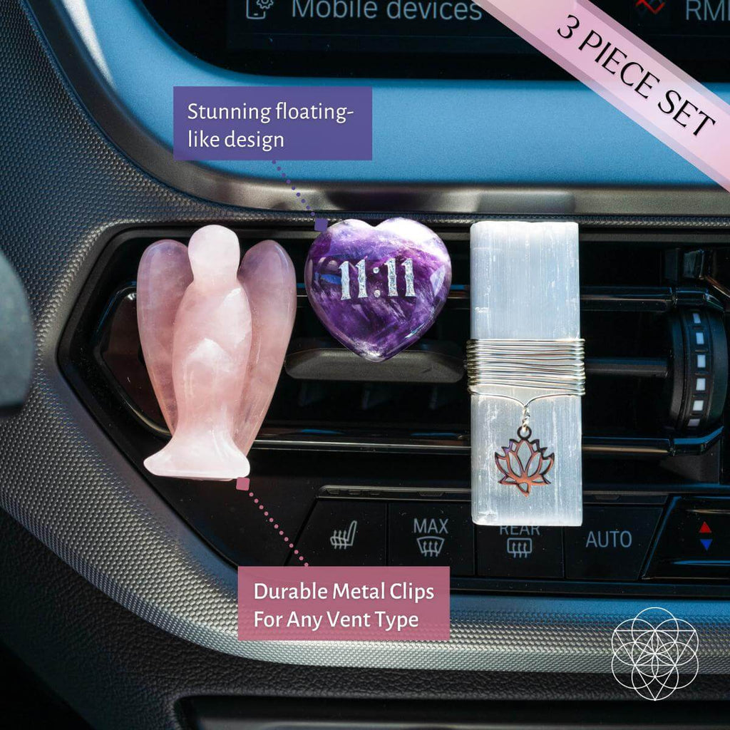 I Am Very Lucky - 11:11 Blessed Car Crystal Kit - The misfit market