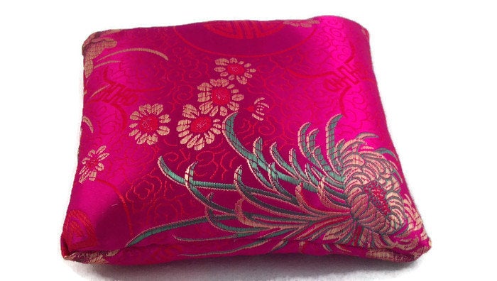 Fuchsia Singing Bowl Crystal Display Pillow - The misfit market