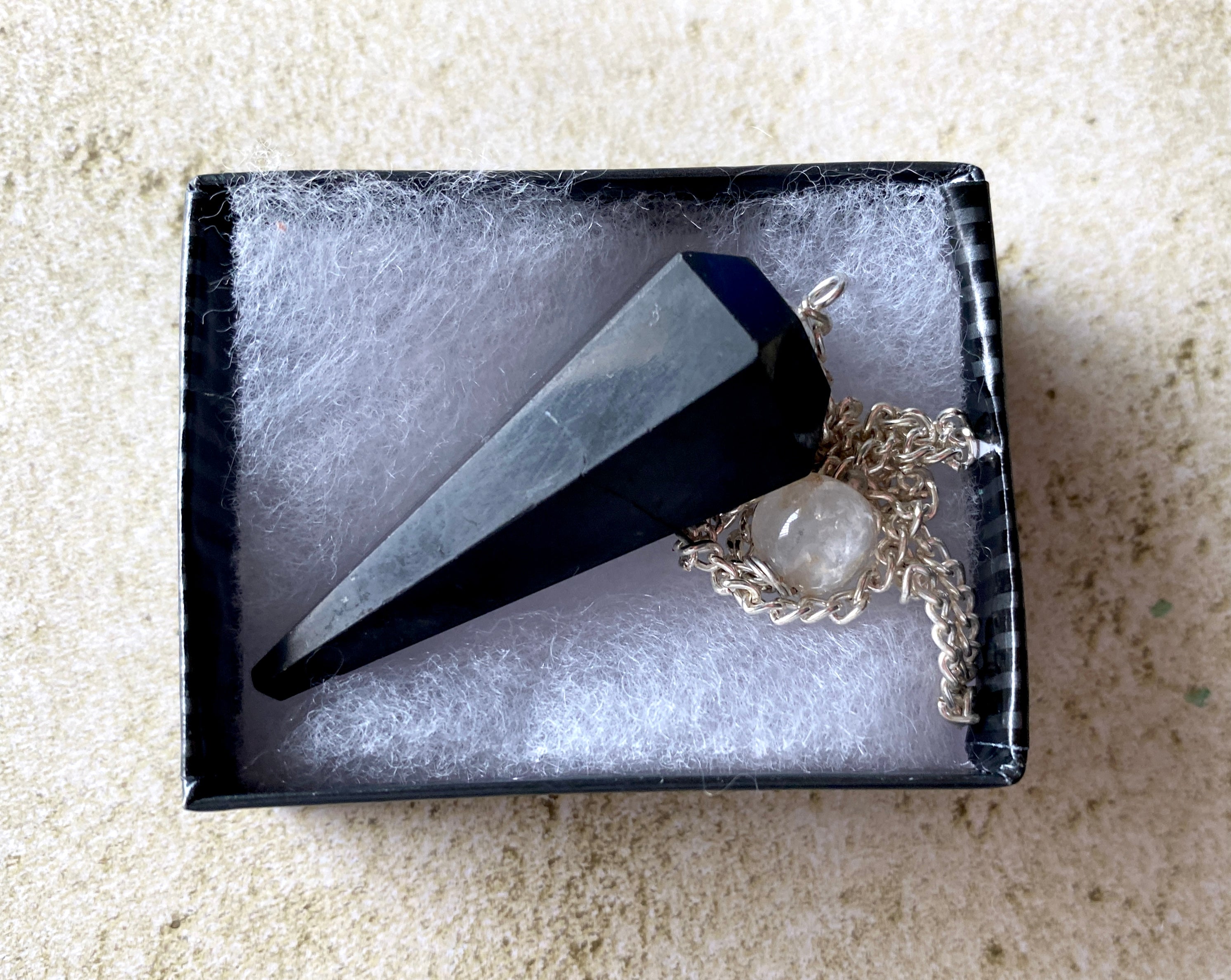 Shungite Pendulum - Divination Tool - The misfit market