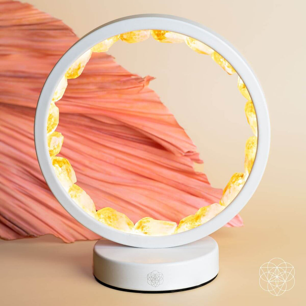 Infinite Abundance: Citrine Lamp of Manifestation - The misfit market