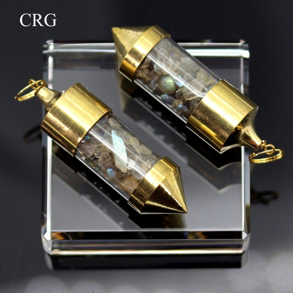 Gemstone Chip pendant