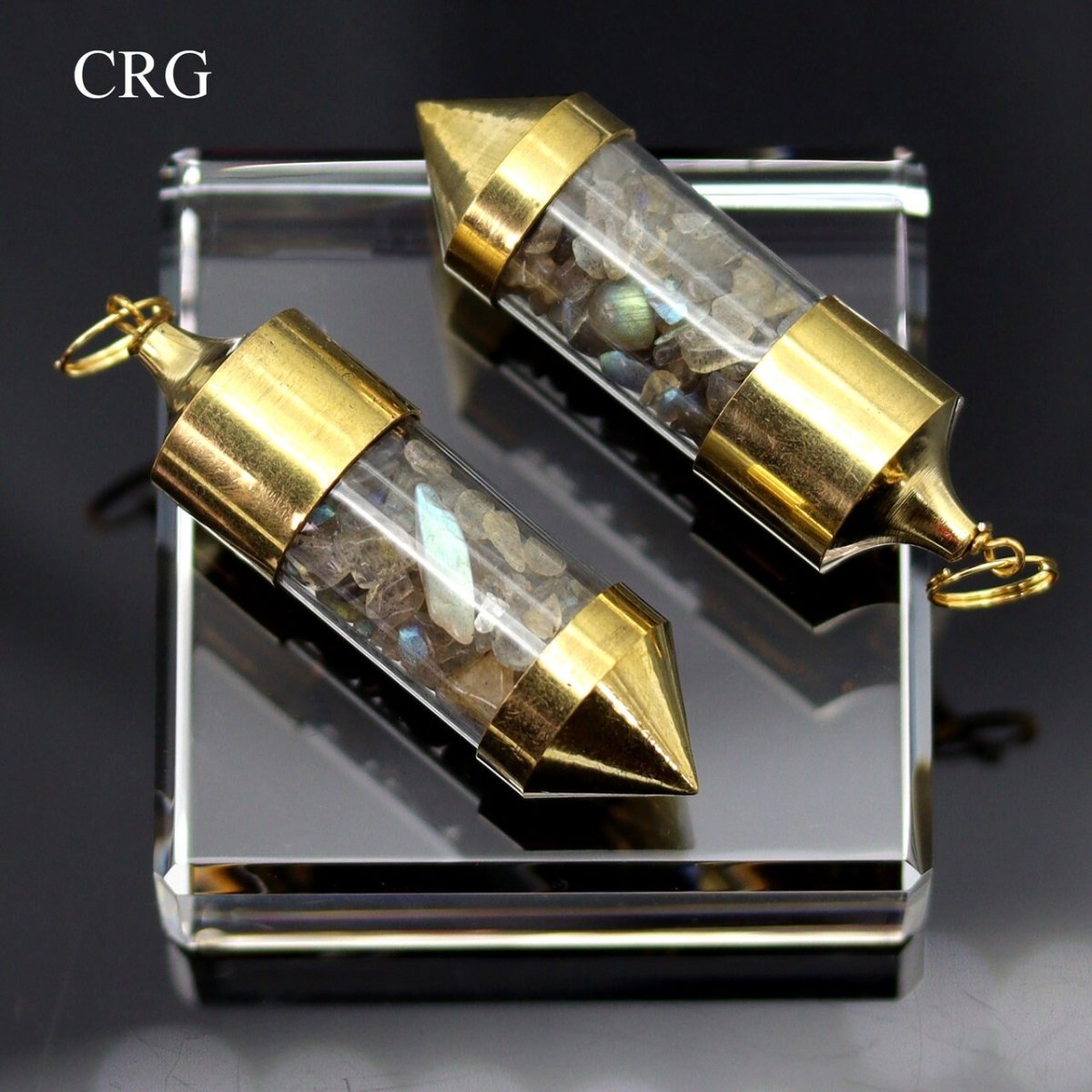 Gemstone Chip pendant
