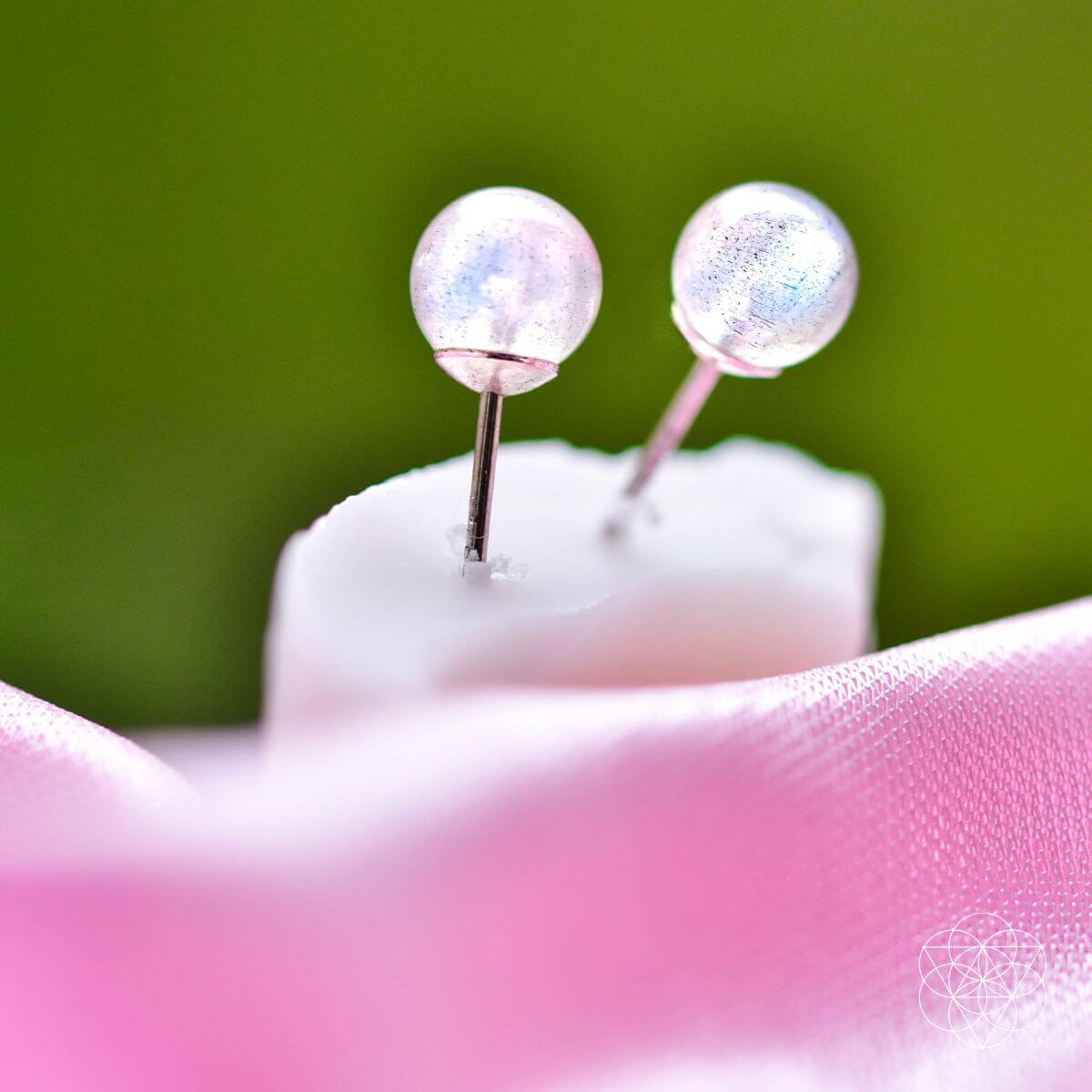 Labradorite Stabilization Earrings - The misfit market