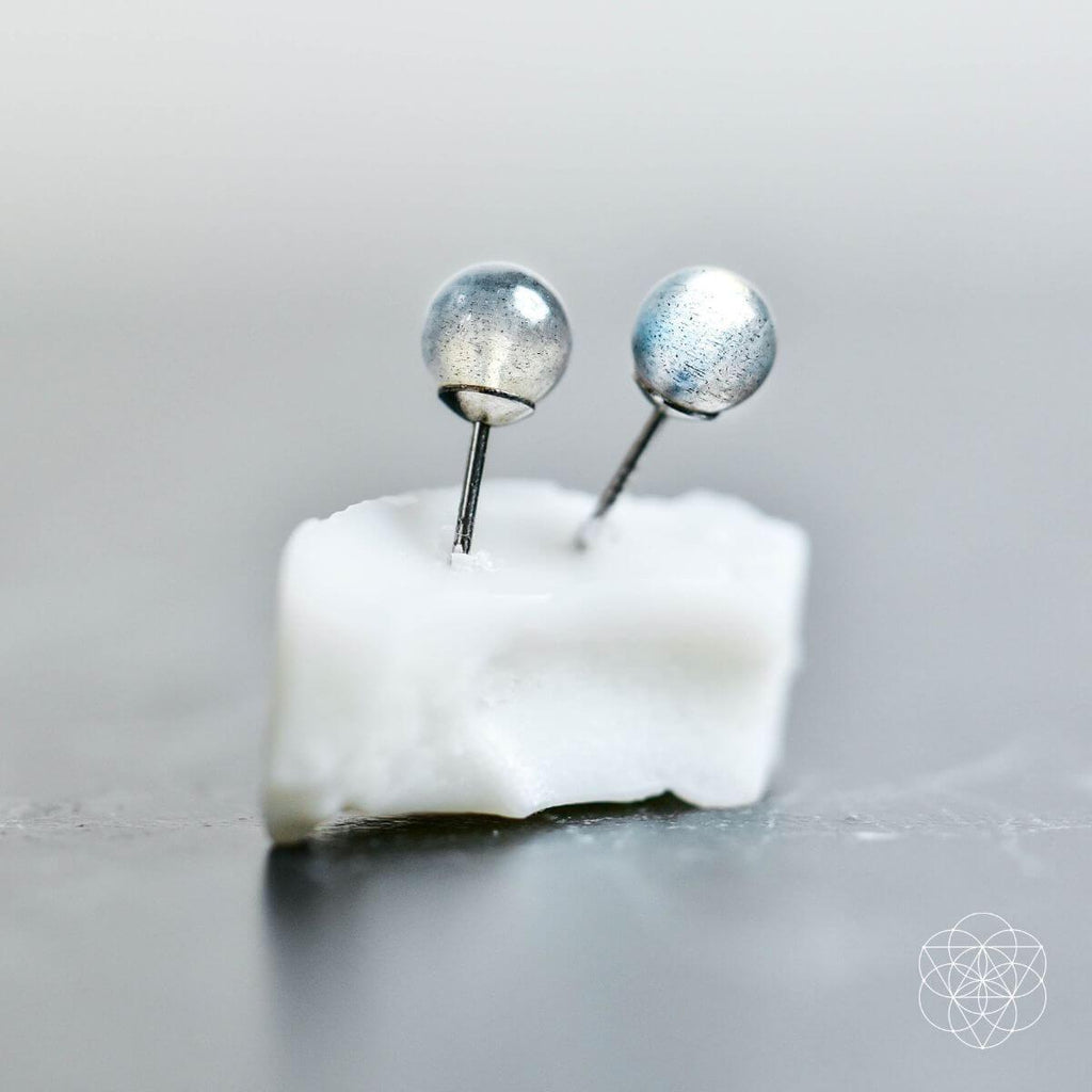 Labradorite Stabilization Earrings - The misfit market