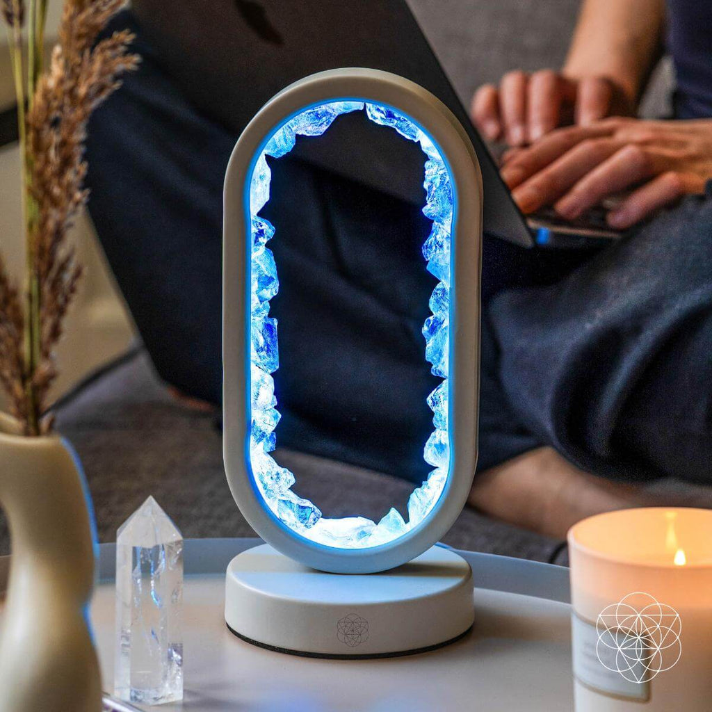 Manifest Success - Clear Quartz Lamp of Achievement - The misfit market
