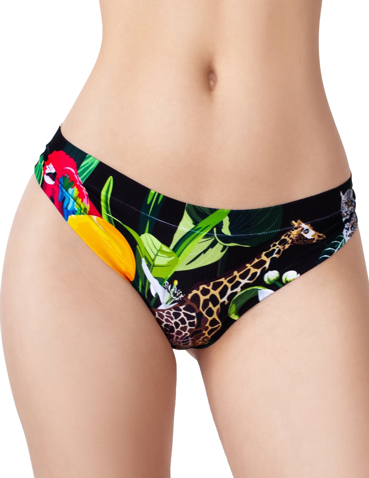 Memème Women’s Ultra-Comfortable JUMANJI - Zoo - Panties | Breathable Cotton Crotch, Stretchy Fit, No Elastic Bands - The misfit market