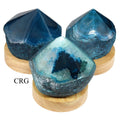 Polished Point Agate Lamp