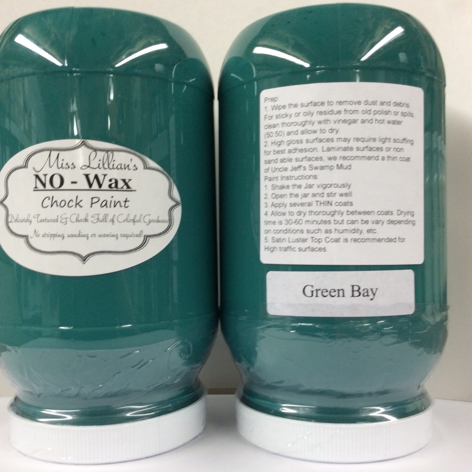 Miss Lillian's NO WAX Chock Paint - Green Bay