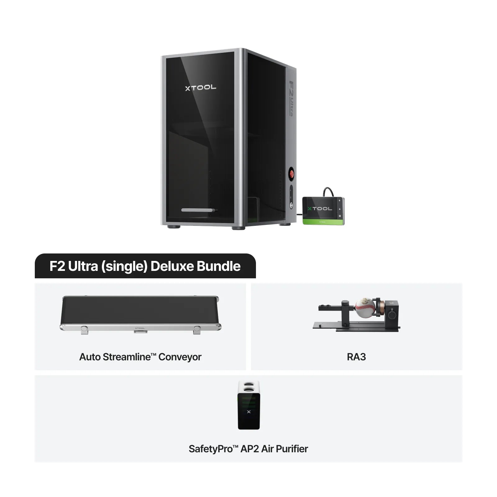 xTool F2 Ultra 60W MOPA & 40W Diode Dual Laser Engraver - The misfit market