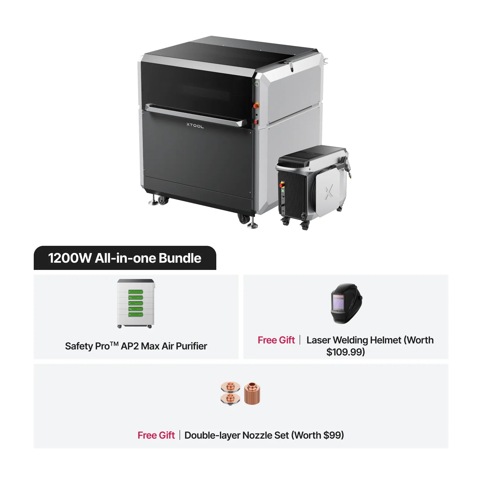 xTool MetalFab Laser Welder/ CNC Cutter - The misfit market