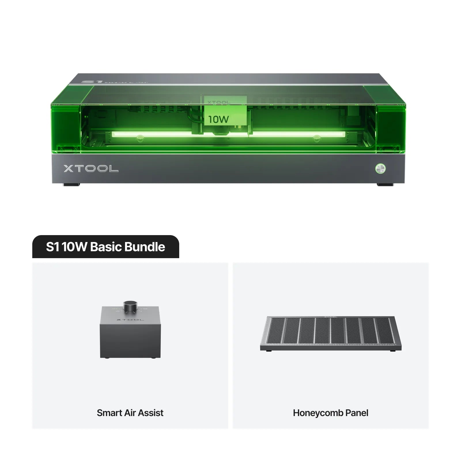 xTool S1 Enclosed Diode Laser Cutter - The misfit market
