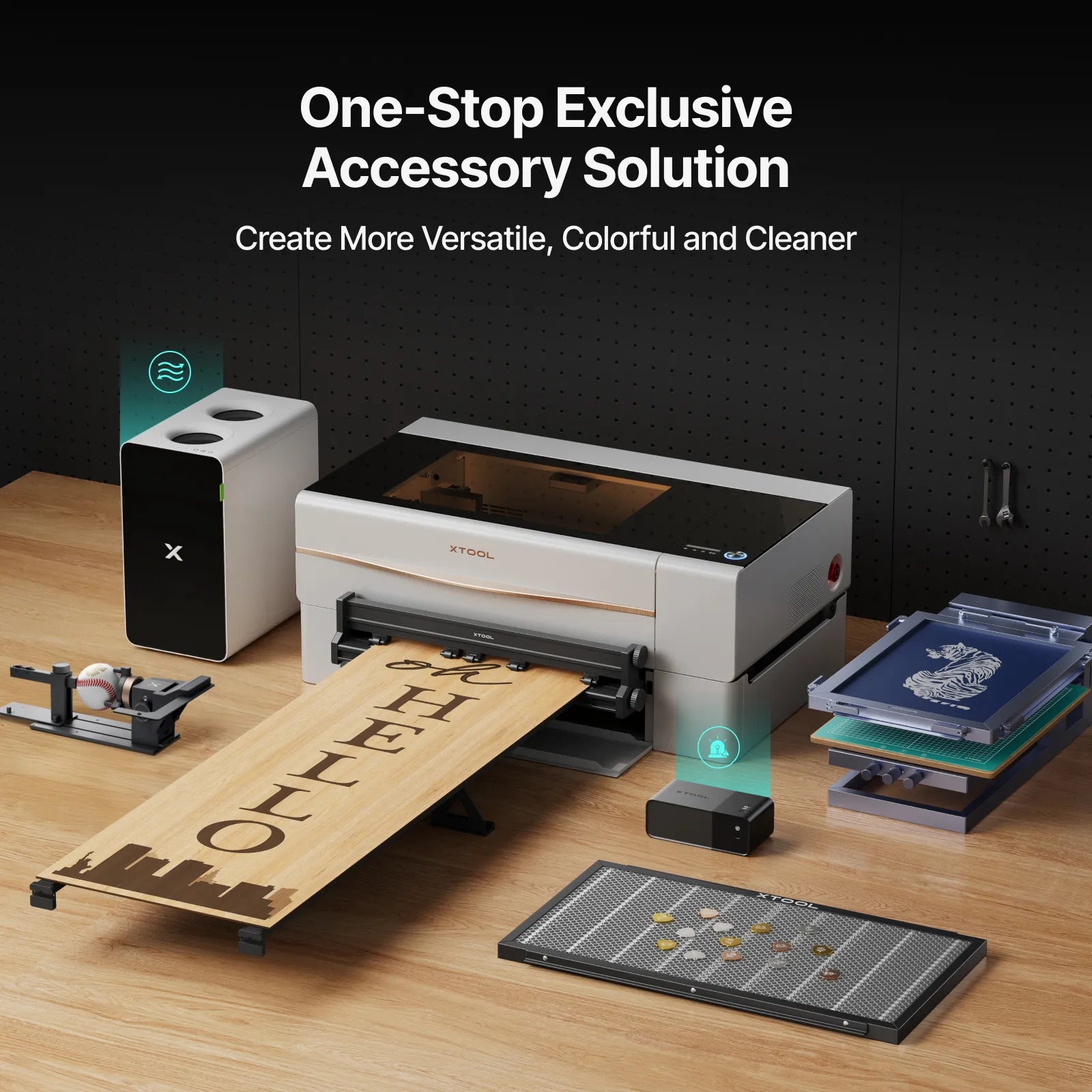 xTool P2S 55W Desktop CO2 Laser Cutter - The misfit market