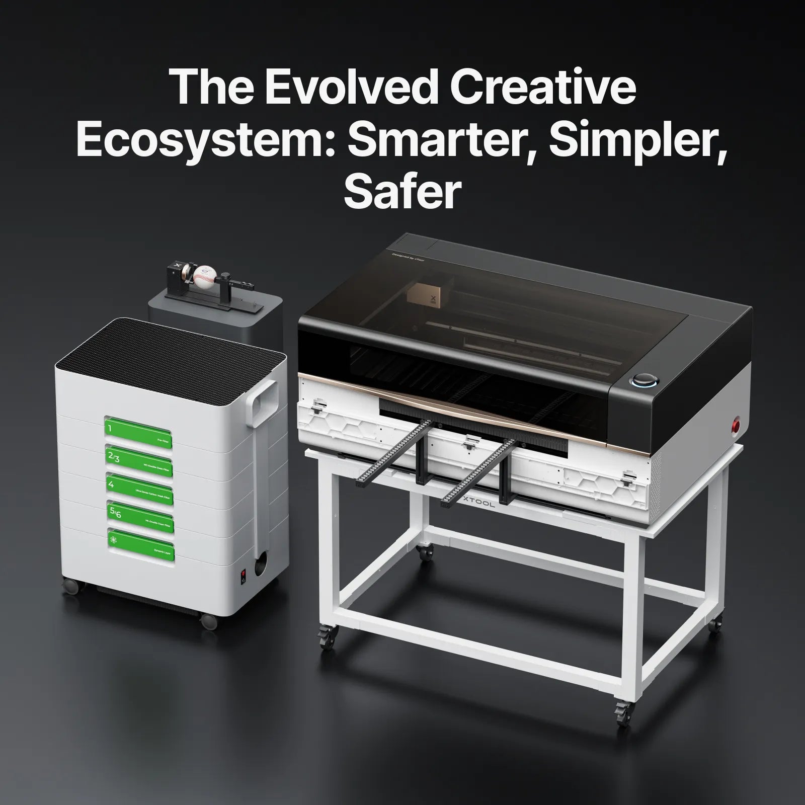 xTool P3 80W Flagship CO2 Laser Cutter with Intelligent Automation - The misfit market