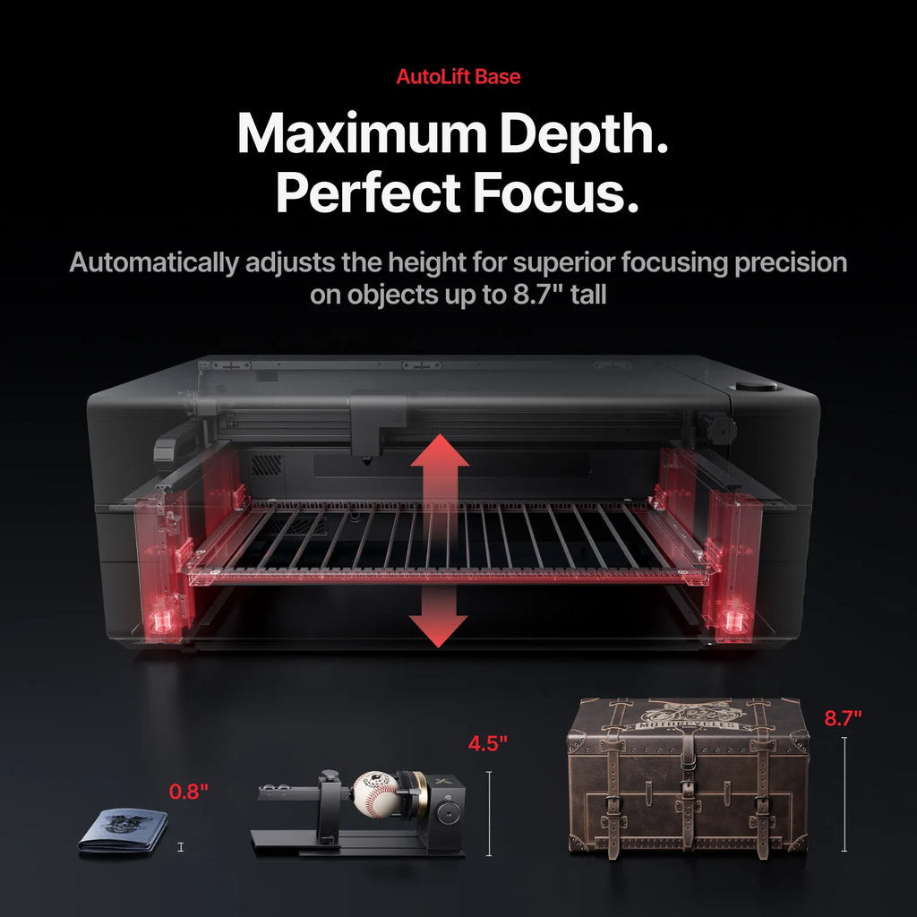 xTool P3 80W Flagship CO2 Laser Cutter with Intelligent Automation - The misfit market