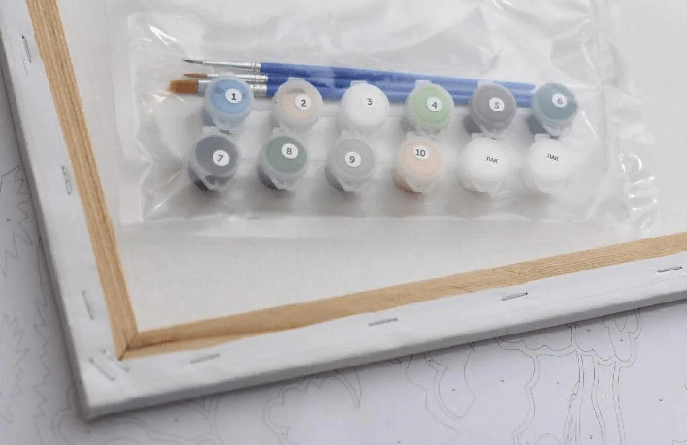 Painting by Numbers kit Make a wish KHO4184 - The misfit market