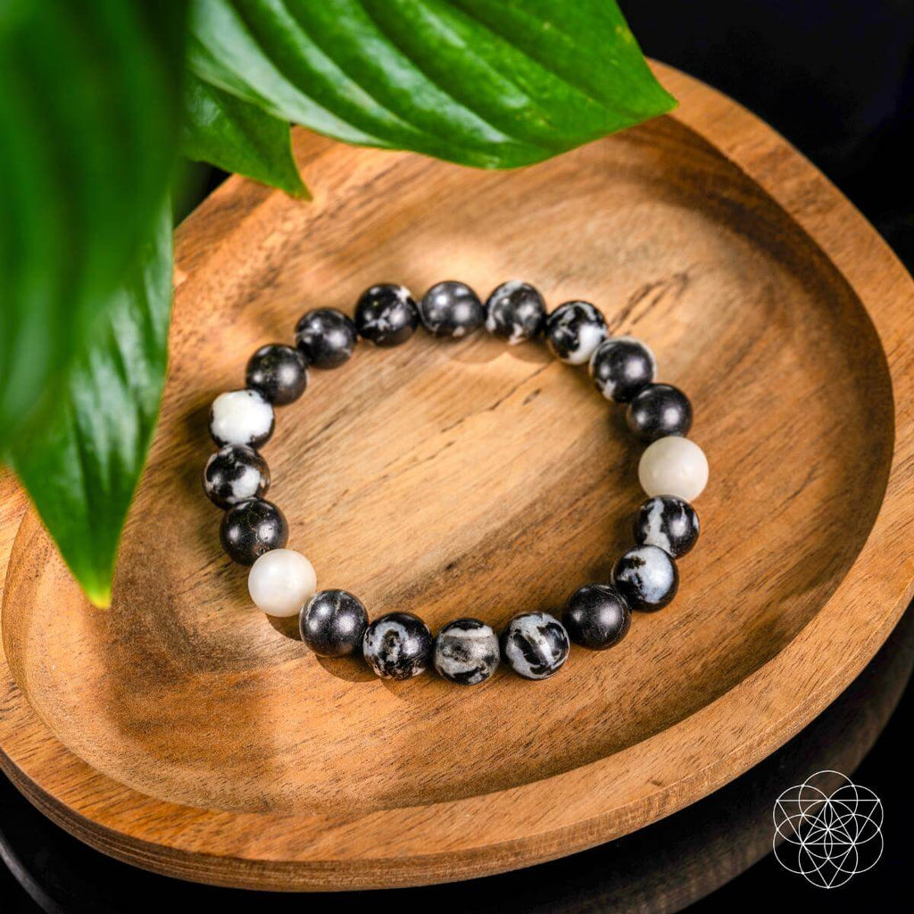 Permission to Pause - The Zebra Jasper Bracelet - The misfit market