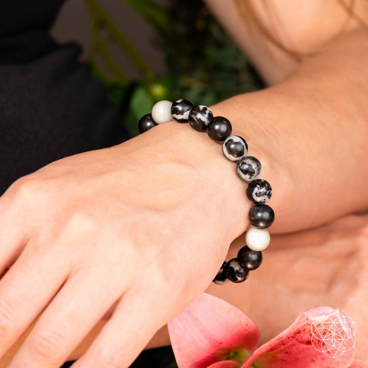 Permission to Pause - The Zebra Jasper Bracelet - The misfit market