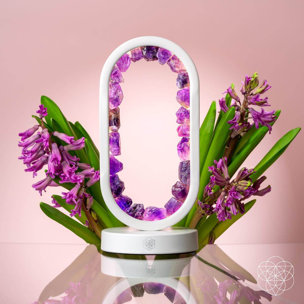 Portal to Peace - Amethyst Lamp of Stress Relief - The misfit market