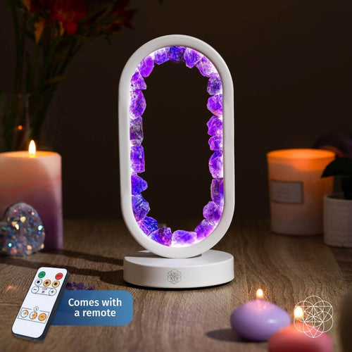 Portal to Peace - Amethyst Lamp of Stress Relief - The misfit market