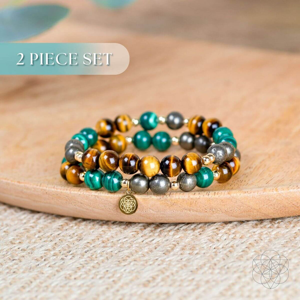 Powerhouse of Success - Trio of Stones Bracelet Bundle - The misfit market