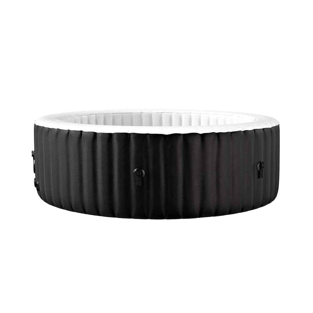 Premium Large 4-Person Inflatable Hot Tub Kit With 8-Color LED Lights (SAK20759)