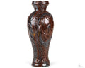 Tiger Eye Hand Carved Crystal Vase