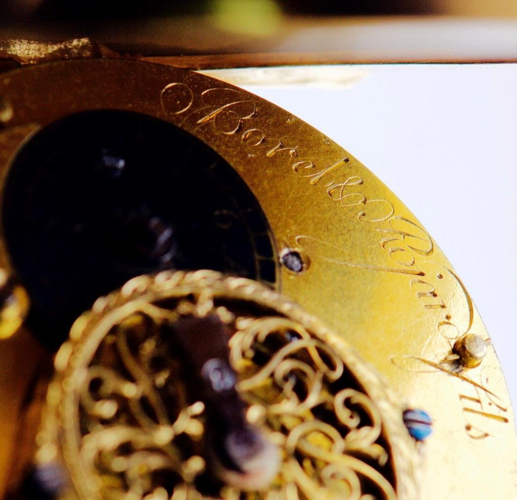 RARE Museum Quality Memento Mori Ormolu Gilt Bronze Skull Skeleton Desk Clock - The misfit market