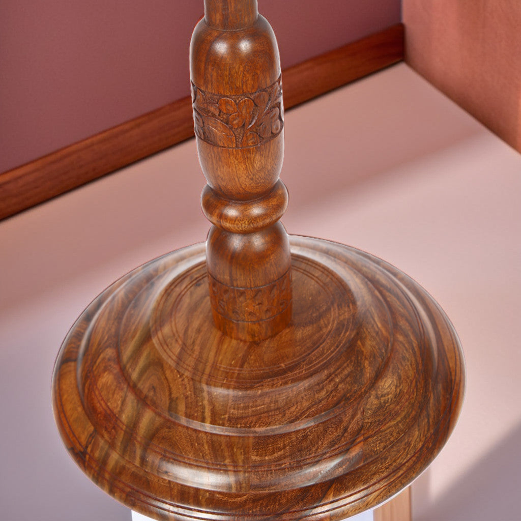 Table Antique Handmade | Carved Wood Coffee Table | Elegant & Unique Design - The misfit market