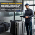Smart Bag Security Tag - Spain Flag [Pack 2] - The misfit market