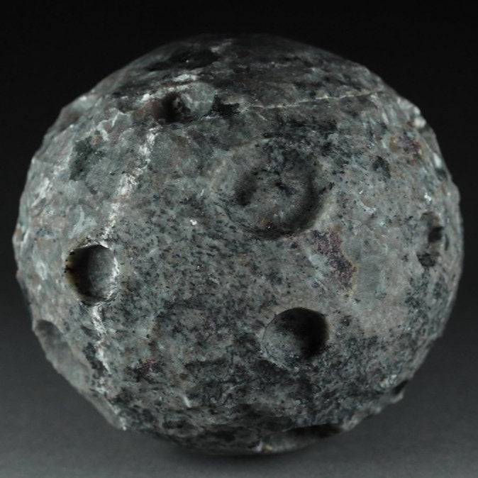 Sodalite Moon Carving