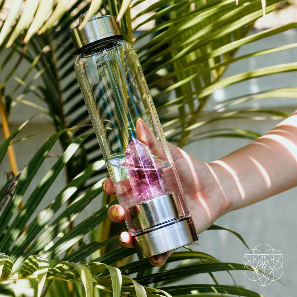 The Amethyst Healing Water Bottle - The misfit market