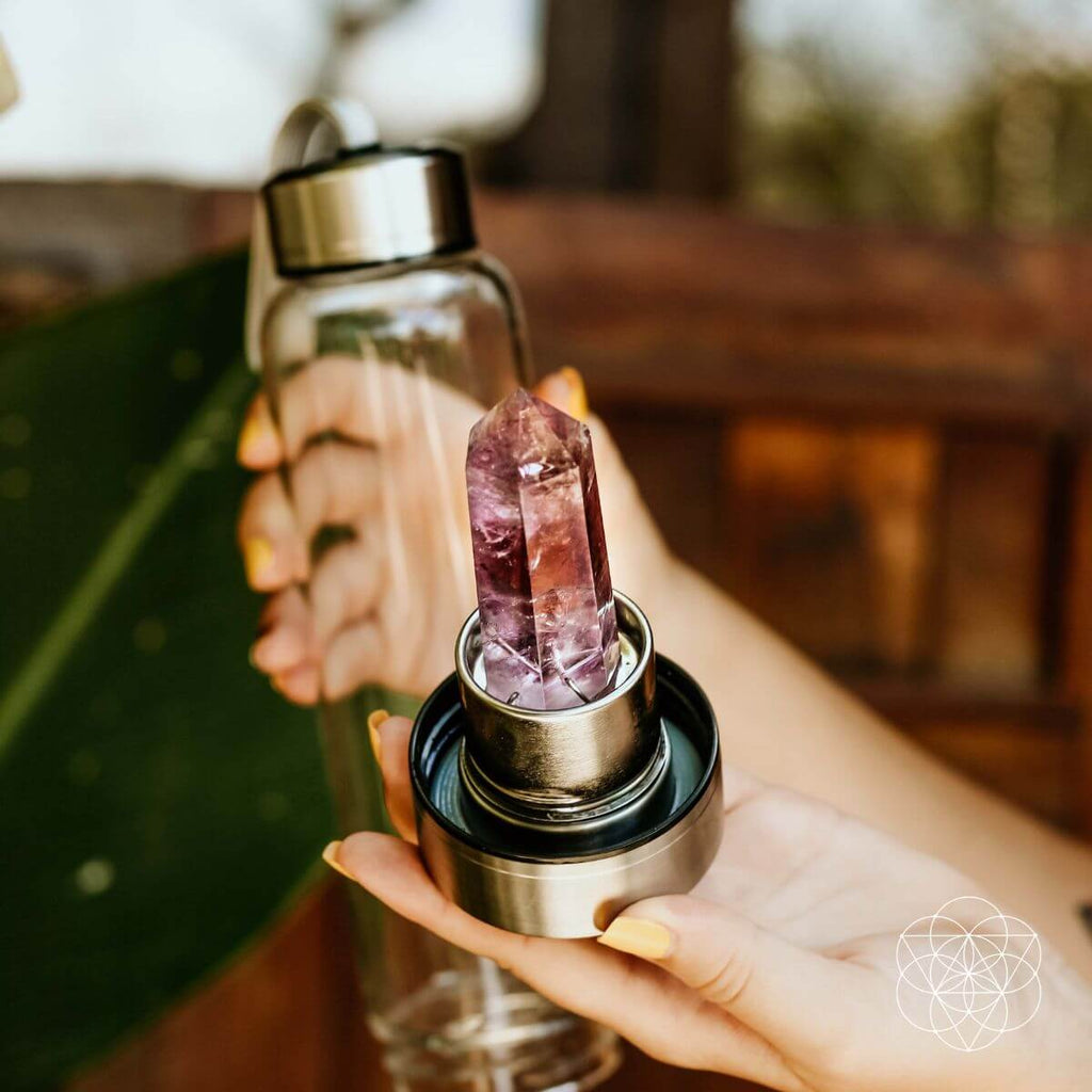 The Amethyst Healing Water Bottle - The misfit market