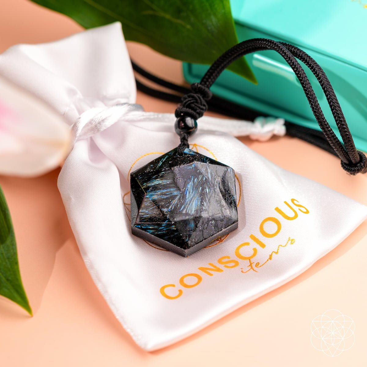 The Arfvedsonite Deep Healing Pendant - The misfit market