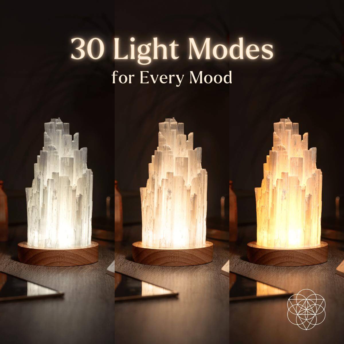 The Cleanse-All Selenite Lamp - 2 Pounds of Healing Power - The misfit market