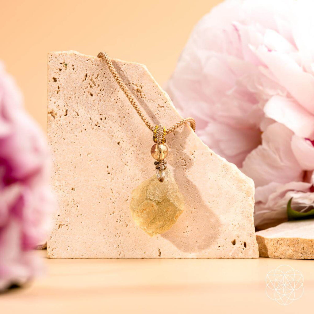 The Destiny Relic – Libyan Desert Glass Pendant - The misfit market