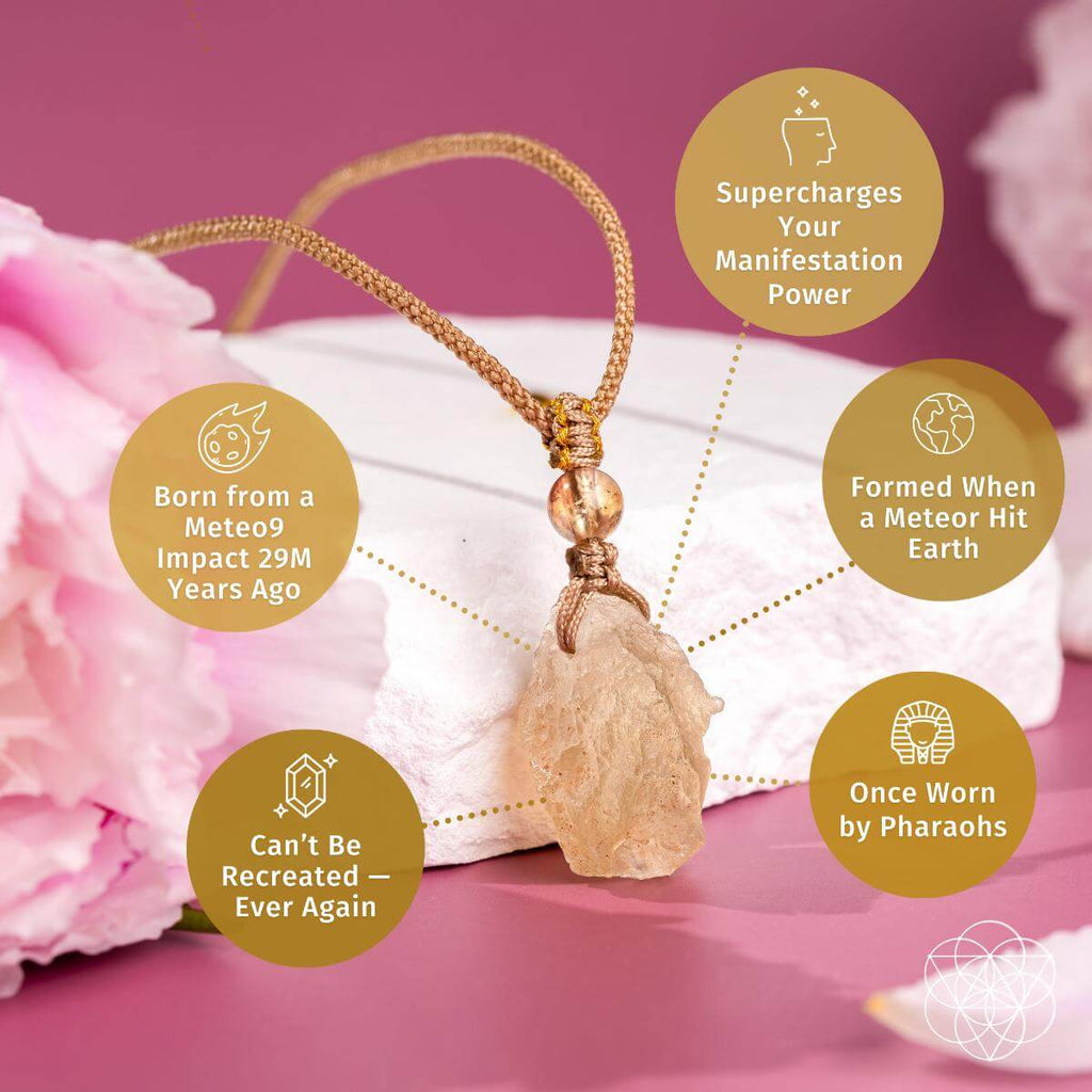 The Destiny Relic – Libyan Desert Glass Pendant - The misfit market