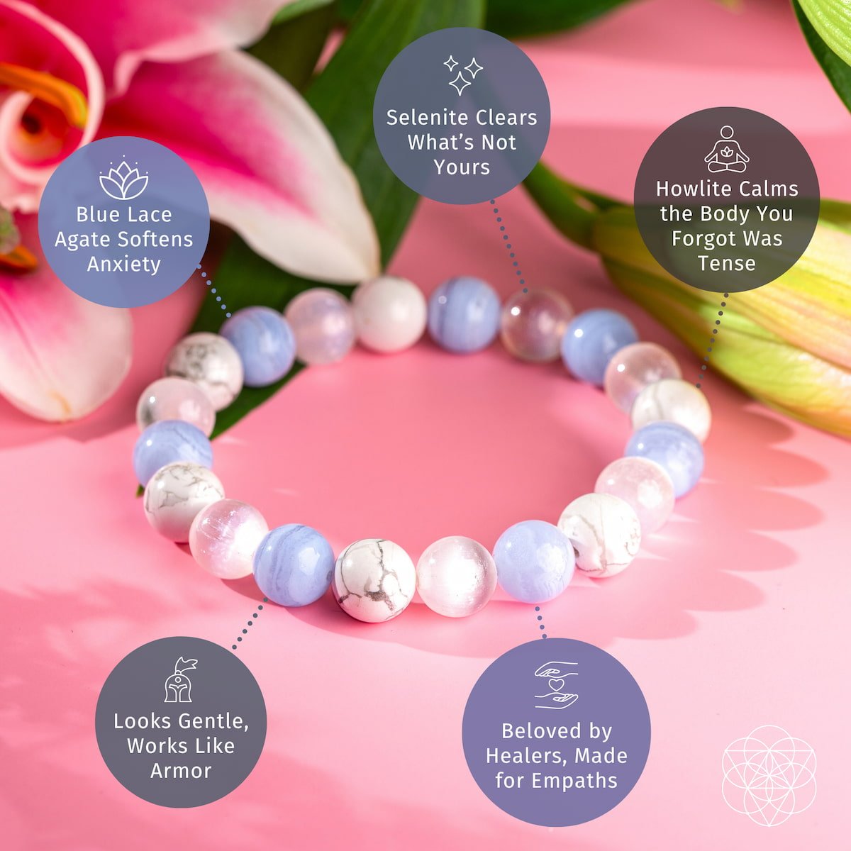 The Empath’s Trio - Daily Reset Bracelet - The misfit market