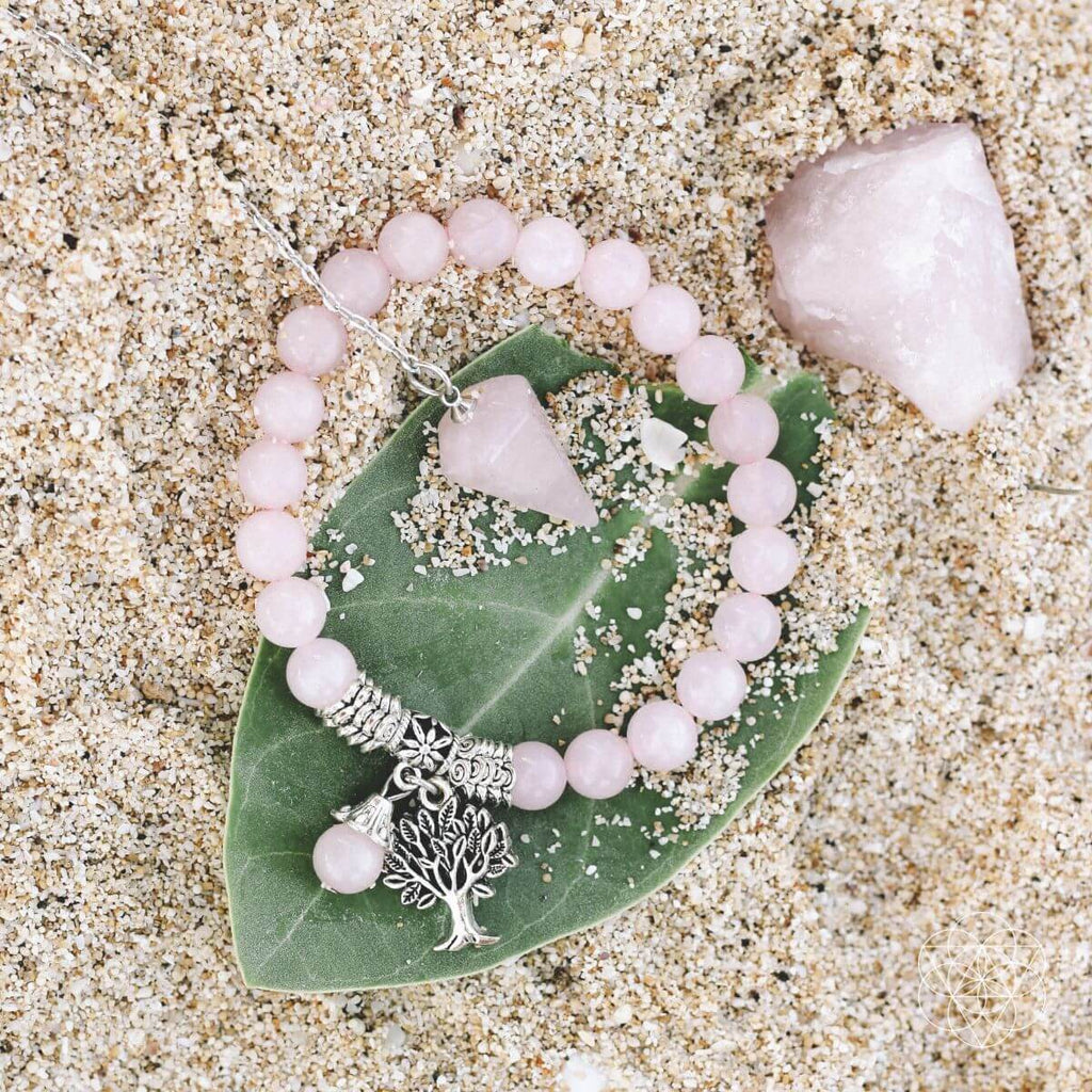 The Rose Quartz Healing Crystal Set - The misfit market