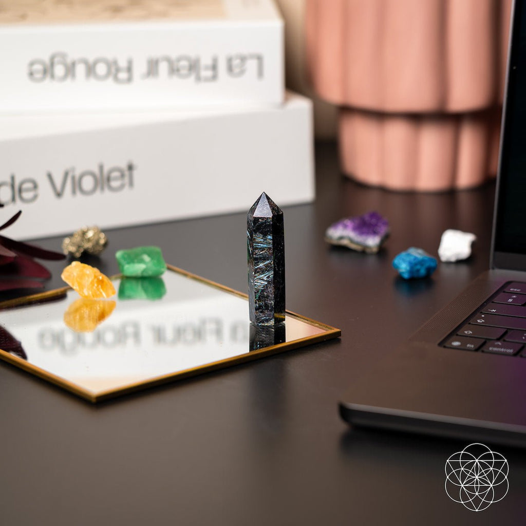 This Is Your Breakthrough – Rare Arfvedsonite Point - The misfit market