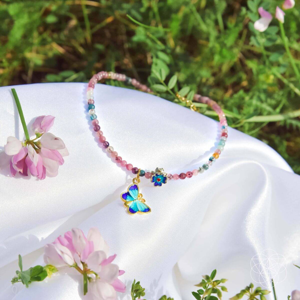 Tourmaline Anklet of Hope - The misfit market