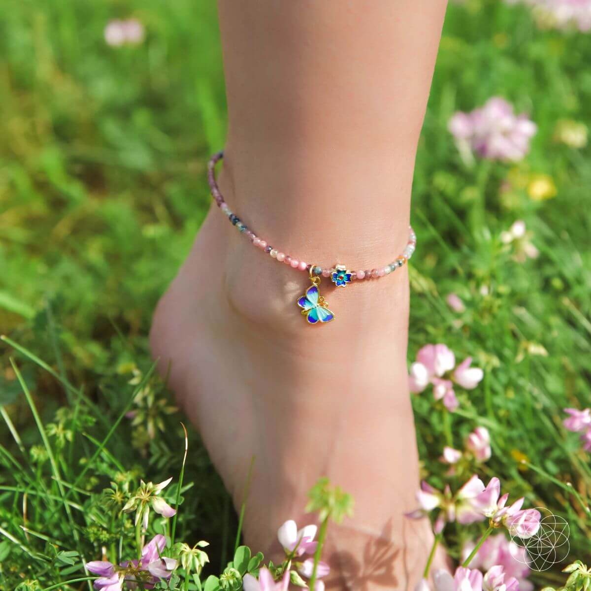 Tourmaline Anklet of Hope - The misfit market