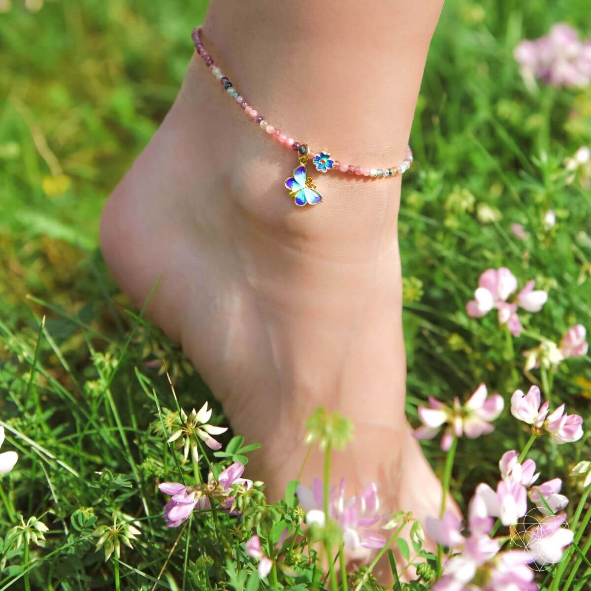 Tourmaline Anklet of Hope - The misfit market