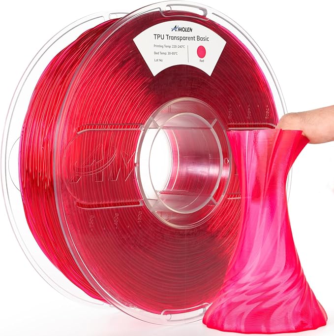 TPU Transparent 1.75mm, 1KG/2.2LB - The misfit market