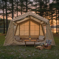 Trailora 4-Season Outdoor Inflatable Blow Up Camping Tent With Air Pump [4-6 People] (SAK46821)